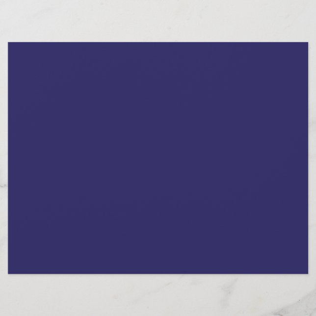 a blue background with a clock on it custom letterhead (Front)