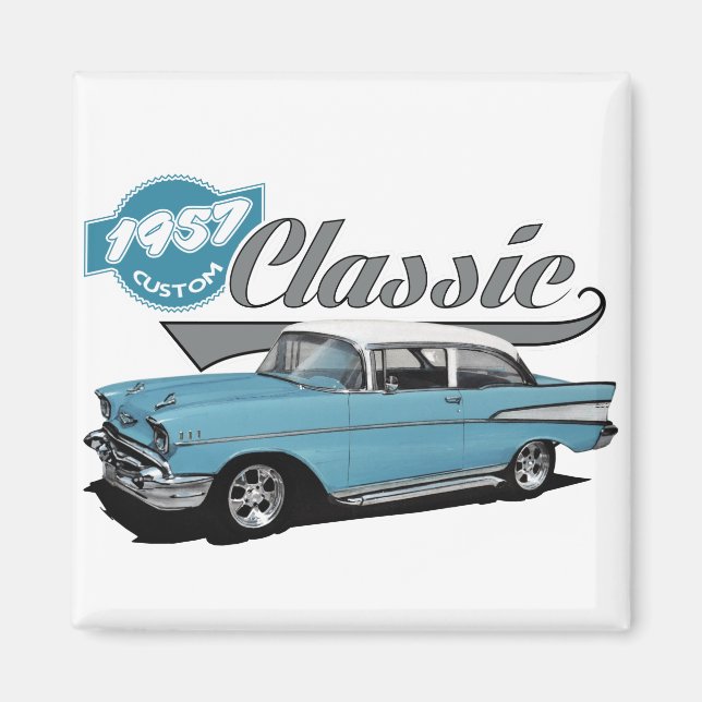 A Blue Classic Magnet (Front)