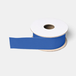 A Blue Pindot 1.5" Grosgrain Ribbon, 10 Yds Ribbon