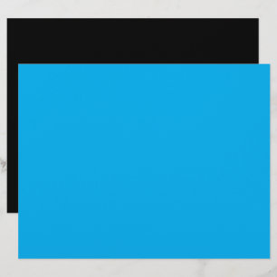 a blue sky with a plane flying in the sky custom letterhead