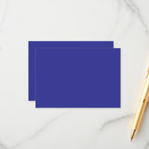 a blue wall with a clock enclosure card