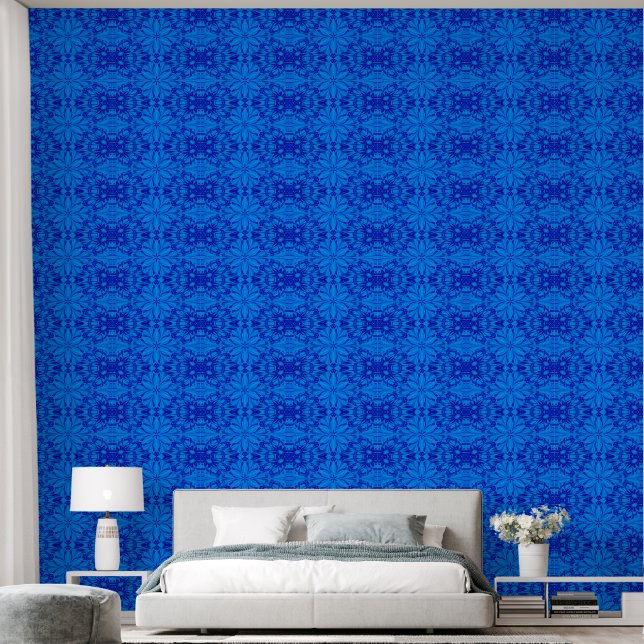 A Blue Wildflower 1 Wallpaper (Bedroom)