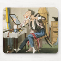 A Blunt Razor, pub. by Hunt, 1827 (coloured etchin