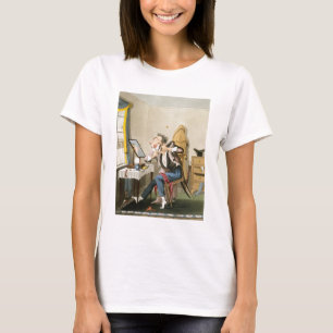 A Blunt Razor, pub. by Hunt, 1827 (coloured etchin T-Shirt