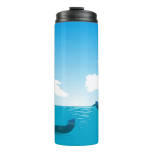 A Boat in The Sea-18530 Thermal Tumbler
