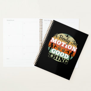 A Body in Motion - Girls Gymnastics Mindset  Planner