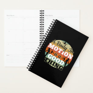 A Body in Motion - Girls Gymnastics Mindset  Planner