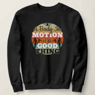 A Body in Motion - Girls Gymnastics Mindset  Sweatshirt