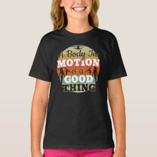 A Body in Motion - Girls Gymnastics Mindset T-Shirt