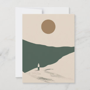A Boho World Postcard