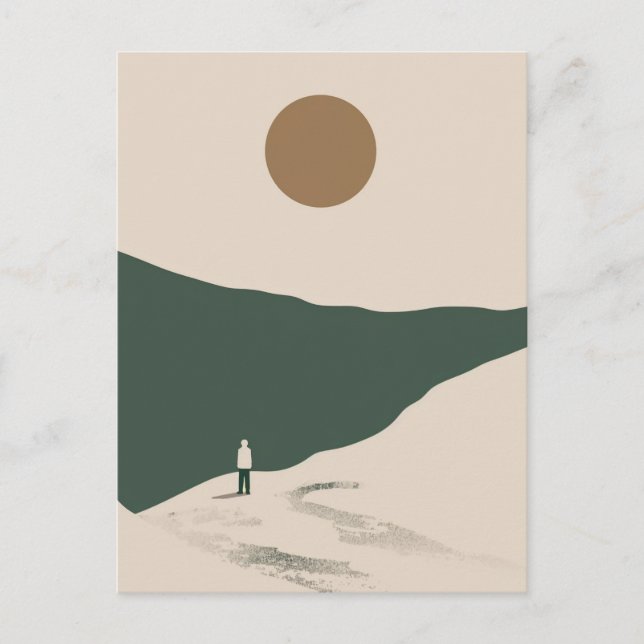 A Boho World Postcard (Front)