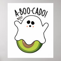 A-boo-cado Funny Avocado Pun