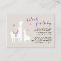 A Book For Baby Llama Shower Book Request