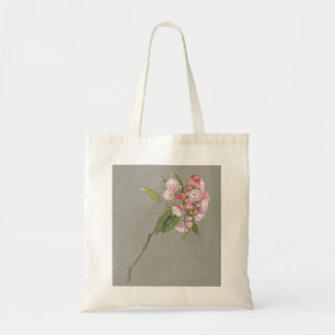 A Bough of Mountain Laurel with Leaves and Blossom Tote Bag