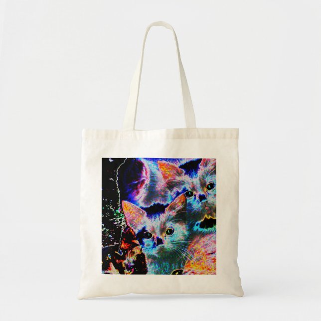 A Bouguet of Kittens Tote Bag (Front)