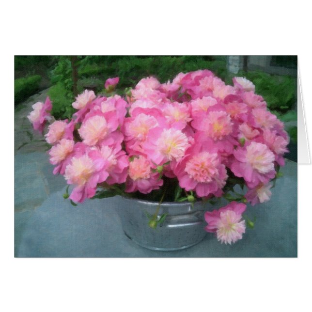 A Bouqet of Peonies (Front Horizontal)