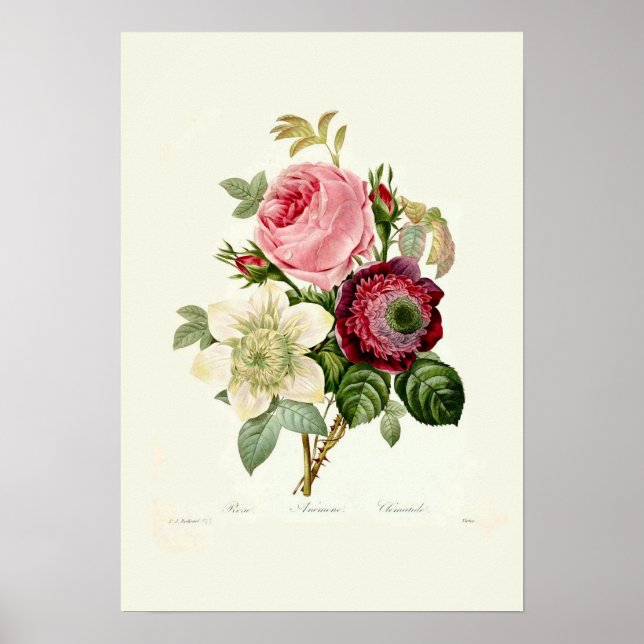 A Bouquet Of Flowers Poster (Front)