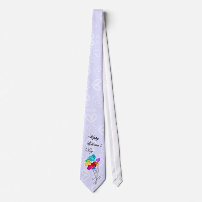 A bouquet of heart paper balloons tie (Front)