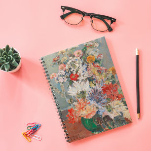 A Bouquet of Summer Flowers August Rieger Notebook