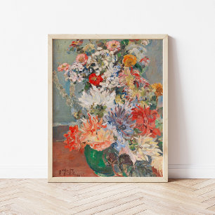 A Bouquet of Summer Flowers   August Rieger Poster