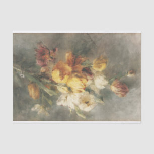A Bouquet of Tulips by Margaretha Roosenbloom Tissue Paper