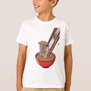 A bowl of steaming ramen T-Shirt