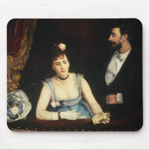 A Box at the Italians' Theatre, 1874 Mouse Pad