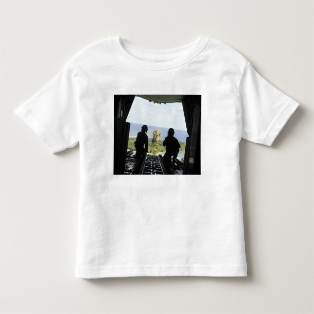 A box of humanitarian goods toddler T-Shirt (Front)