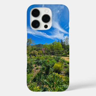 a breathtaking spring landscape in the garden iPhone 16 pro case