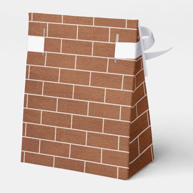 A Brick Wall Favour Box  (Back Side)