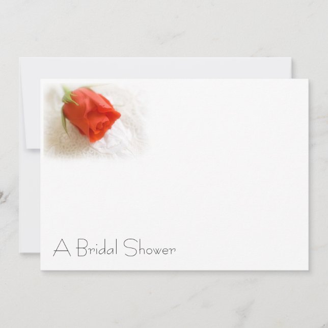 A Bridal Shower Invitation (Front)