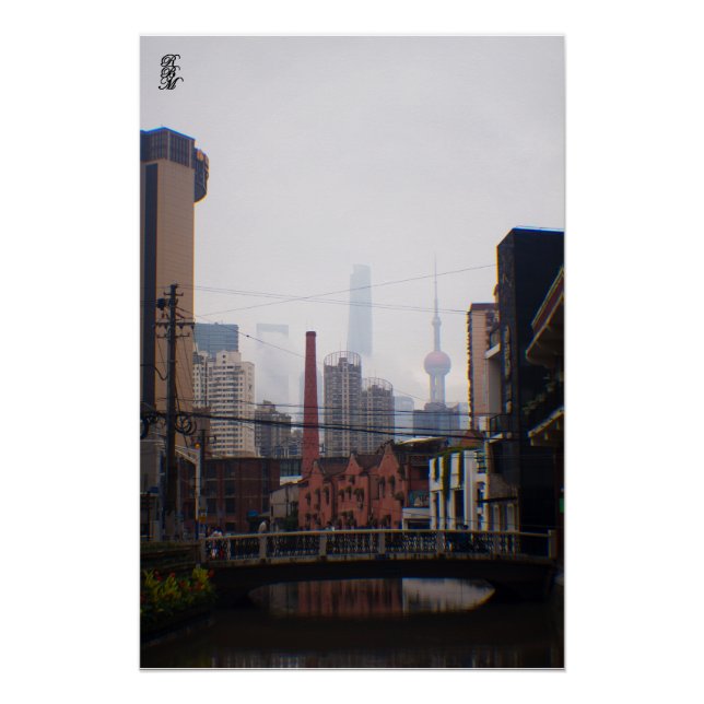 A Bridge in Shanghai Poster (Front)