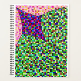A bright fun notebook  planner
