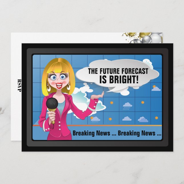 A BRIGHT FUTURE! INVITATION (Front/Back)