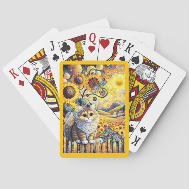 A Bright Sunny Day Playing Cards (Back)