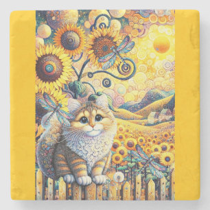 A Bright Sunny Day Stone Coaster