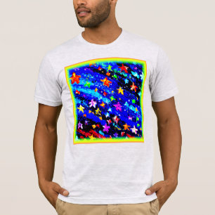 A Brightly Colored Starry Skies. Buy Now T-Shirt