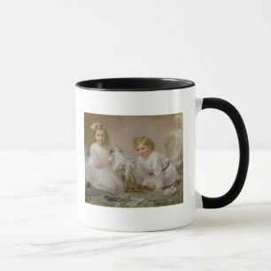 A Brother and Sister Playing, 1915 Mug