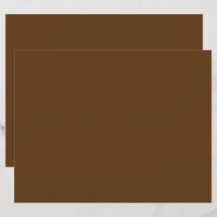 a brown background with a white border_ custom letterhead