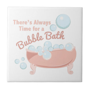 A Bubble Bath Tile