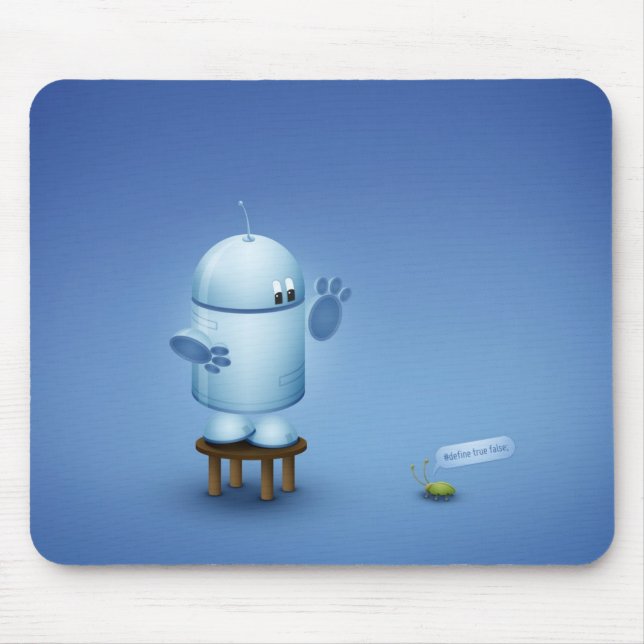 A bug mouse pad (Front)