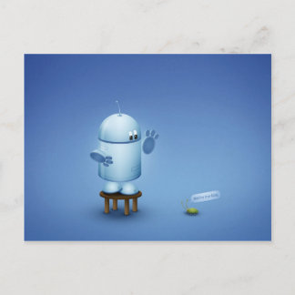 A bug postcard
