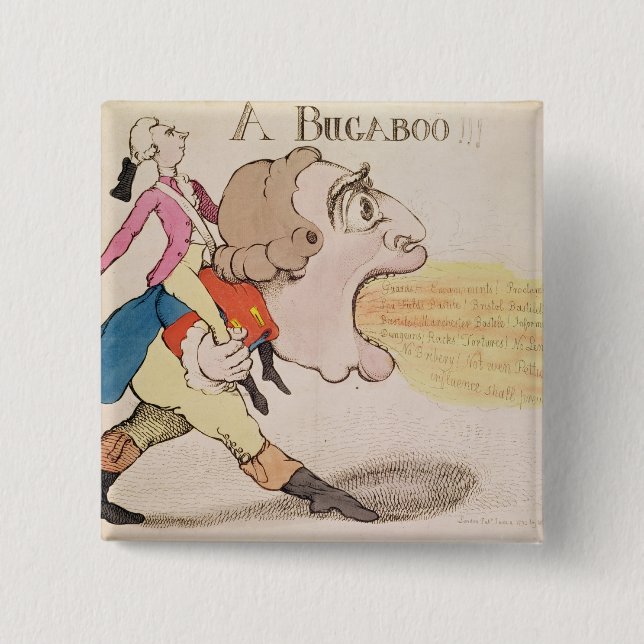 A Bugaboo!!! 15 Cm Square Badge (Front)