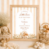 A Bun in the Oven Bakery Baby Shower Welcome