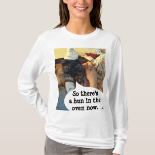 A Bun in the Oven Maternity Shirt by RoseWrites