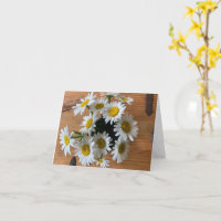 A Bunch of Daisies card (blank)