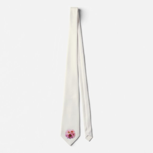 A Bunch of Pink Daisies Tie (Front)