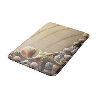 A Bunch of Seashells Bath Mat