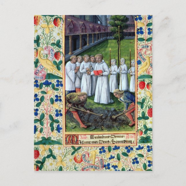 A burial postcard (Front)