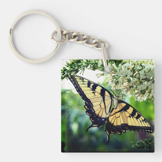 A butterfly  key ring (Front)